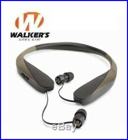 Walkers Game Ear Earbuds Bluetooth Razor XV Neck Hearing Protection Enhancement