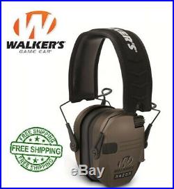 Walkers Game Ear GWP-RSEM-FDE RAZOR SLIM ELECTRONIC MUFF- DARK EARTH