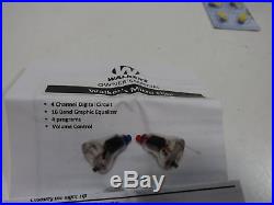 Walkers Game Ear Micro Elite Clear Listening Device, Clear, WGE-MICE2CLR
