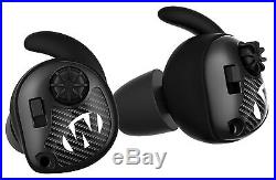 Walkers Game Ear Silencer Ear Buds Electronic 25dB NRR Black/Gray