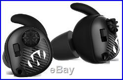 Walkers Game Ear Silencer Ear Buds Electronic 25dB NRR Black/Gray GWPSLCR