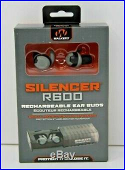 Walkers Game Ear Silencer R600 Rechargeable In The Ear Bud Set GWP-SLCRRC