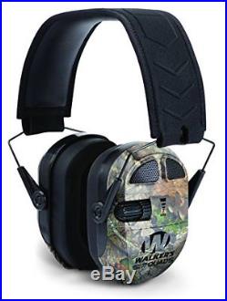 Walkers Game Ear Ultimate Power Muff Quads with AFT/Electric, Mossy Oak Camo