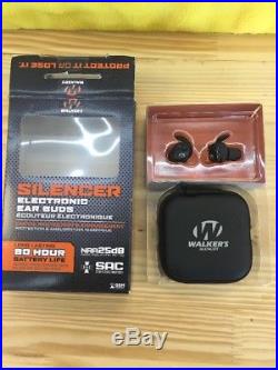 Walkers Gwp-slcr Silencer Electronic Ear Buds Free Shipping