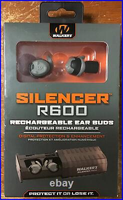 Walkers In-Ear Razor R600 Silencer Electronic Earbud Set, 23dB GWP-SLCRRC New