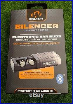 Walkers In-Ear Silencer Bluetooth Series Electronic Earbuds, 23dB GWP-SLCR-BT