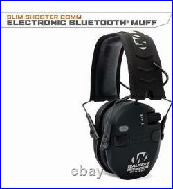 Walkers RAZOR SLIM ELECTRONIC QUAD MUFF With BLUETOOTH BLACK WGE-GWP-RSEQM-BT