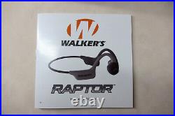 Walkers Raptor Bone Conducting Headset, Used Once, Tested, Price reduced