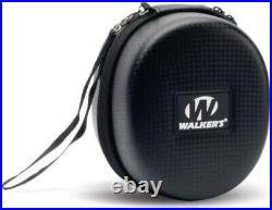 Walkers Razor Slim Electronic Muffs Bundle with Case & Glasses Multiple Colors