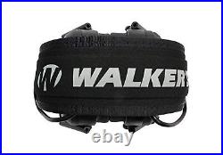 Walkers Razor Slim Shooting Ear Protection Earmuffs, Black Patriot (3 Pack)