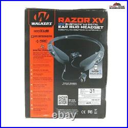 Walkers Razor XV Hearing Protection Ear Bud Head Set Bluetooth NEW