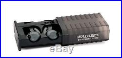 Walkers Rechargeable Electronic Earbud, Black/Grey, GWP-SLCRRC