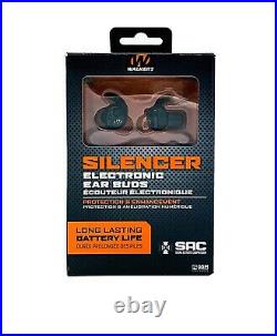 Walkers Silencer Electronic Earbuds Hearing Protection & Enhancement NRR25dB